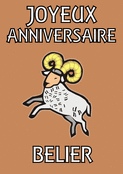 F&ecirc;te joyeuse pour un B&eacute;lier &eacute;nergique